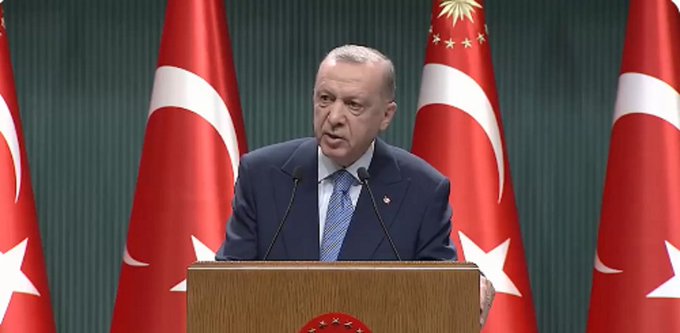 Erdoğan: Fiyat artışlarının can yakıcı düzeyde olduğunun farkındayız