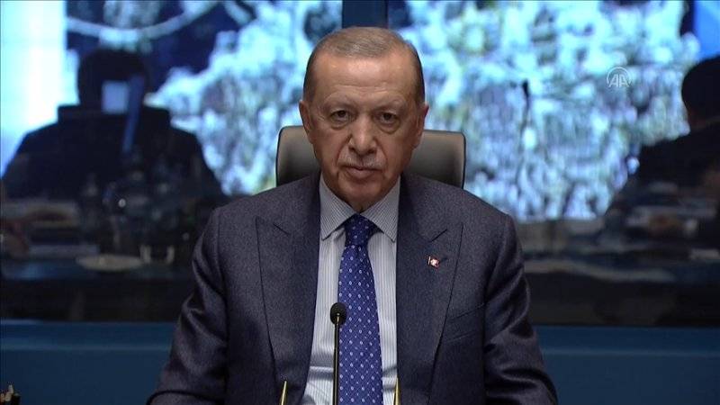 Erdoğan: Halkımdan 1 yıl müsaade istedim, enkaz kaldırma ve şehirlerin yeniden kurulmasına yönelik çalışmalar için hemen kolları sıvadık