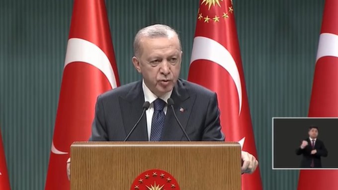 Erdoğan: Külfetine beraberce katlanacak, yükü beraberce omuzlayacağız