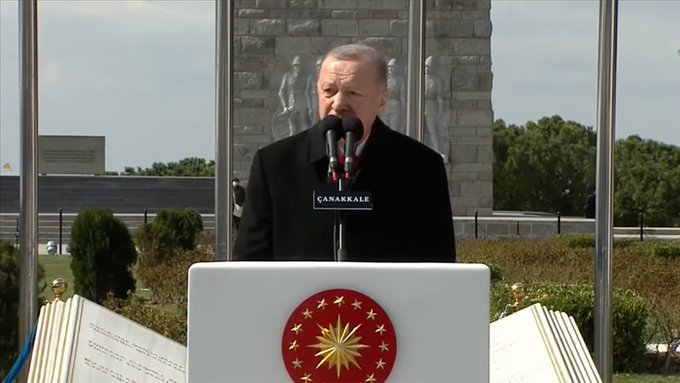 Erdoğan: Mustafa Kemal'in komutasında zaferimizi gösterdik