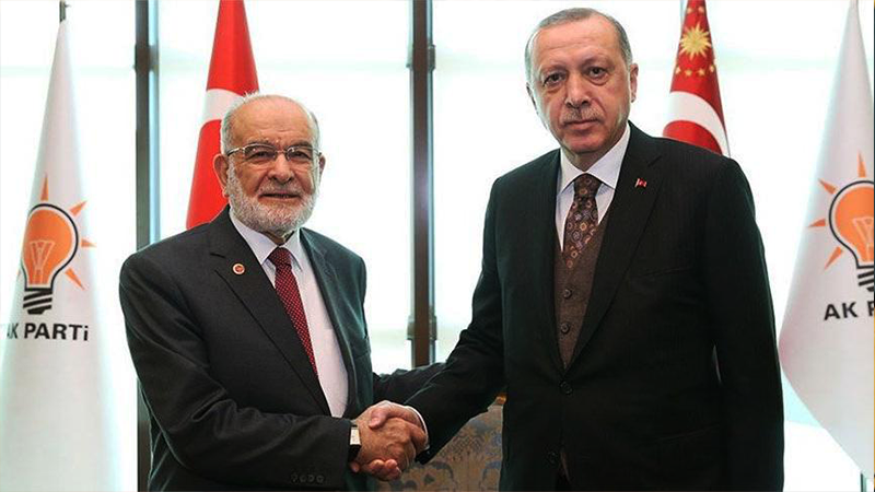 Erdoğan, Saadet Partisi lideri Karamollaoğlu ile bir araya gelecek