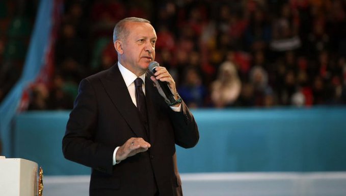  Erdoğan: Su var mıydı geldiğimizde; ama şimdi su sıkıntı var mı?