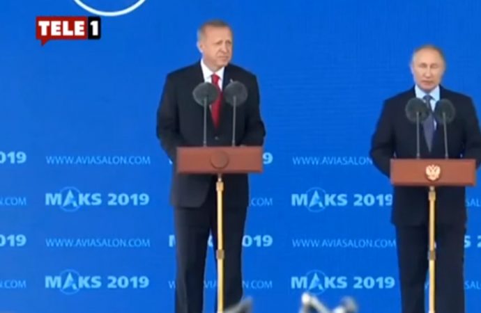 Erdoğan ve Putin’den ortak basın toplantısı