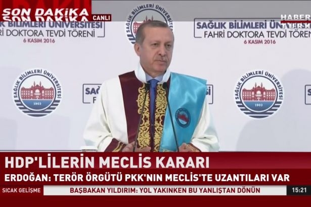 Erdoğan'dan HDP operasyonuna ilişkin ilk açıklama