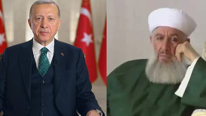 Erdoğan’dan ölen menzil cemaatinin lideri Seyyid Abdulbaki Erol için tam sayfa taziye ilanı