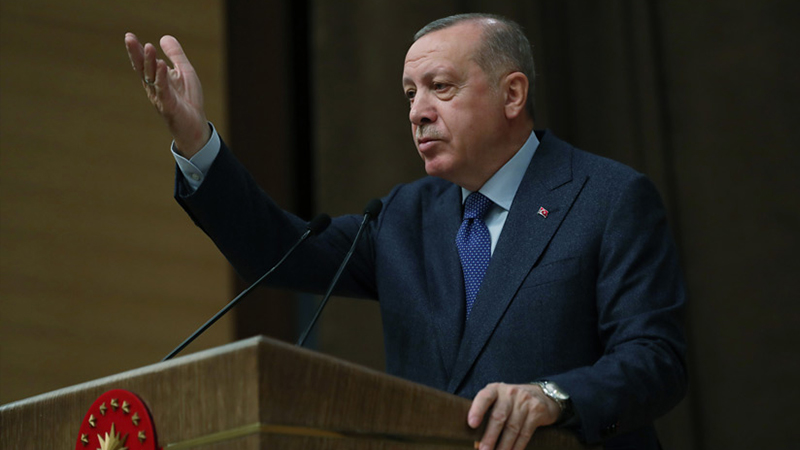 Erdoğan: Diğer ülkelerden neredeyse hiç destek alamıyoruz ama milletimiz bize yeter