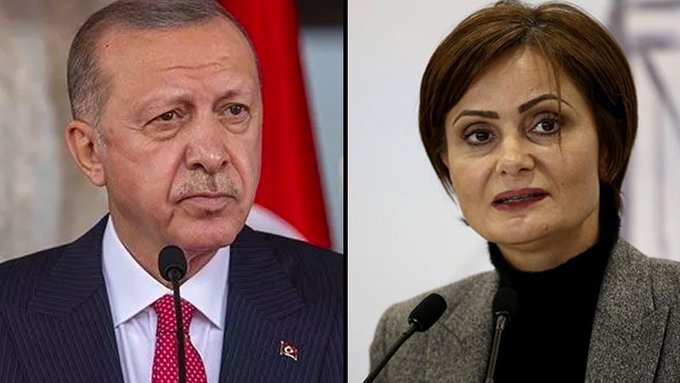 Erdoğan'ın Kaftancıoğlu hakkında açtığı tazminat talebi reddedildi