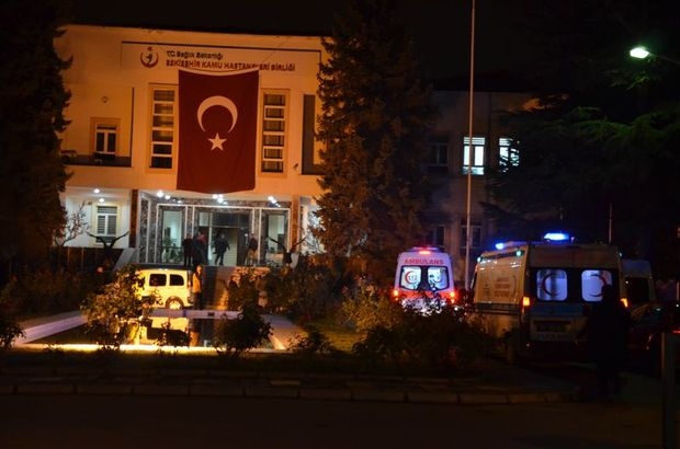 Eskişehir'de hastanede bomba ihbarı