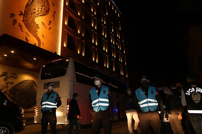 Fenerbahçe için Trabzon'da geniş güvenlik önlemi