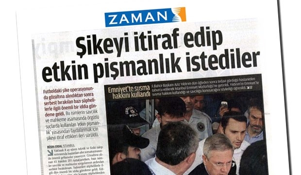 Fenerbahçe'den kayyum atanan Zaman gazetesiyle ilgili açıklama!