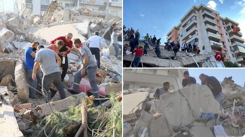 Fransa ve Yunanistan'dan Türkiye'ye deprem dolayısıyla 'yardıma hazırız' mesajı
