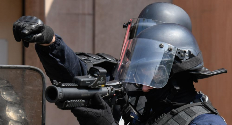 Fransız polisinin RİA Novosti muhabirini darp görüntüleri yayınlandı 