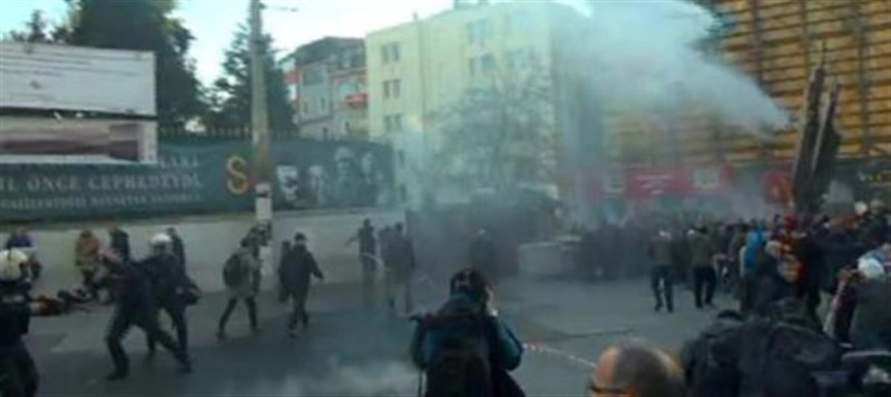 HDP'li gruba polis müdahalesi!