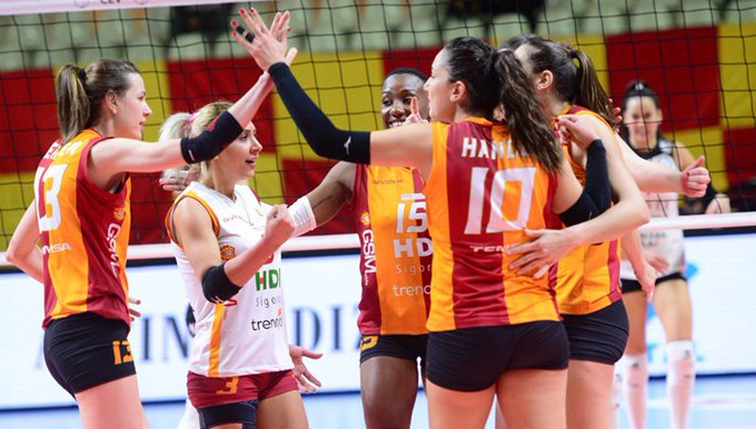 Galatasaray kadın voleybol takımında 6 pozitif vaka