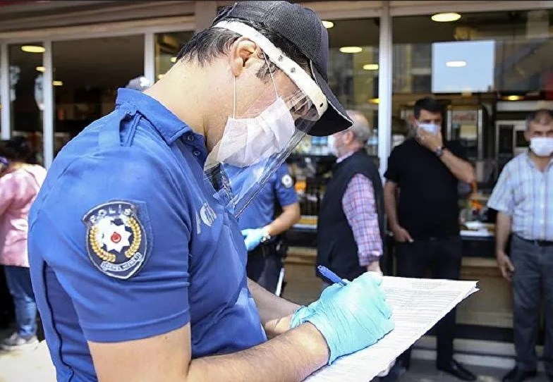 Gaziantep'te 2 bin 768 kişiye maske takmama cezası