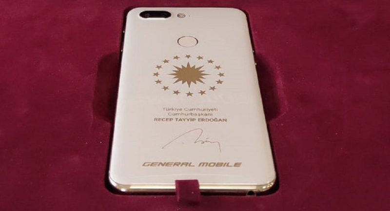 General Mobile Erdoğan'a özel telefon üretti
