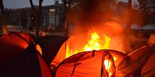 Gezi Parkı'nda çadır yaktıran müdüre 10 ay hapis