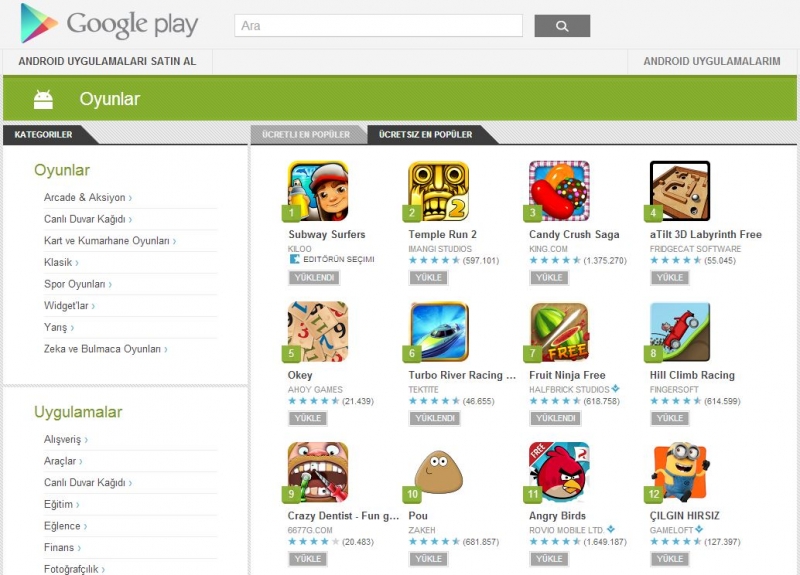 google play oyunlar