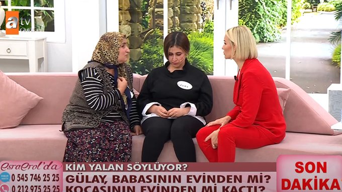 Göremediği kızına Esra Erol'da kavuşan anne, Kürtçe konuştu, ATV yayının sesini kapattı