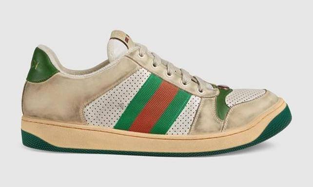 Gucci, kirli görünümlü ayakkabıları 4 bin 600 liraya satışa çıkardı