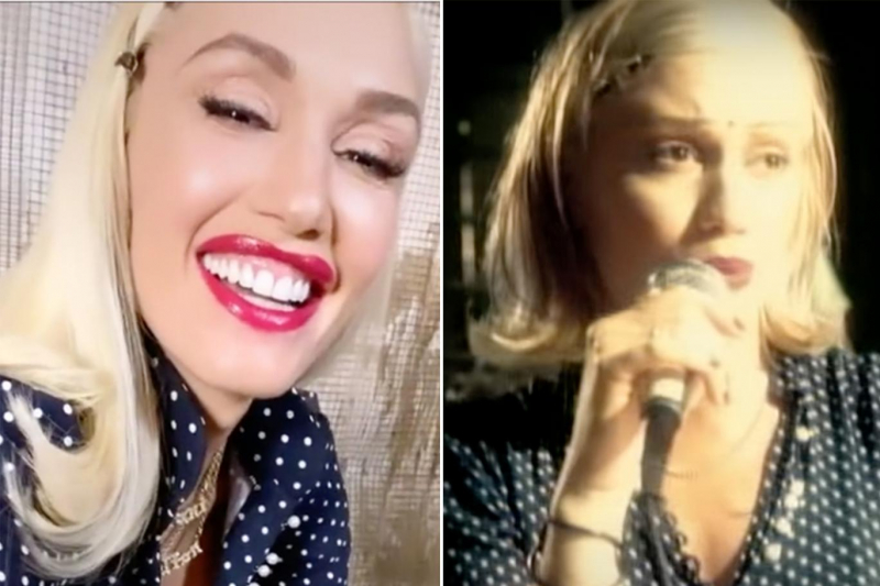 Gwen Stefani, meşhur klibindeki elbiseyi 25 yıl sonra tekrar giydi