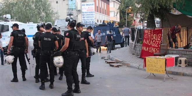 Hasan Ferit Gedik için açlık grevi yapanlara polis baskını!
