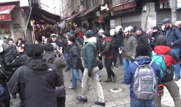 HDP eylemine polis müdahalesi: 10 gözaltı!