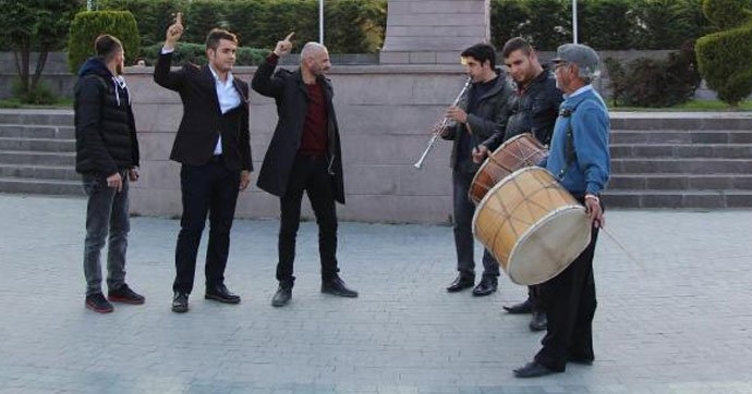 HDP'li başkan gözaltına alındı, BBP'liler davul zurnayla kutlama yaptı