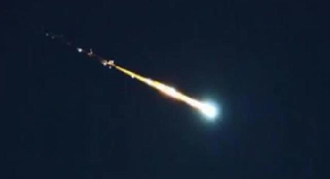 'Hiroşima'daki patlamanın 10 katı büyüklüğünde meteor infilak etti'