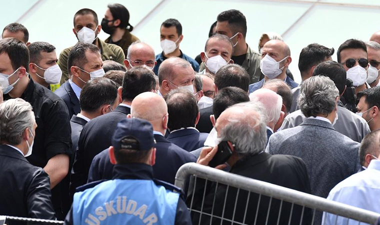 HKP, Erdoğan'ın katıldığı cenaze töreni hakkında suç duyurusunda bulundu