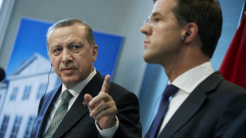 Hollanda Başbakanı Rutte: Erdoğan rahatsızlandı!
