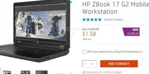 HP yanlışlıkla 6 TL'ye bilgisayar sattı!