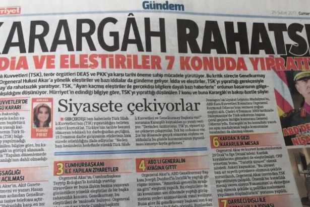  'Hürriyet Genel Yayın Yönetmeni Sedat Ergin görevinden alındı' iddiası