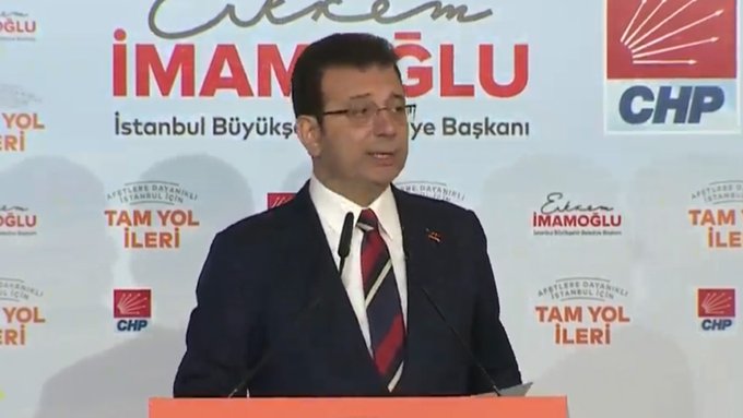 İmamoğlu:  İstanbul'da üretilecek konut sayısı borsa gibi bir ara 500 bin diyorlar, 650 bin oluyor, 300 bine düşüyor