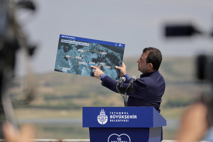 İmamoğlu: Marmara'ya ve İstanbul'a ciddi zarar verecek bu israf projesi bir devlet projesi değildir