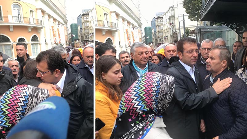 İmamoğlu'ndan İstiklal Caddesi'nde öldürülen İTÜ'lü gencin ailesine destek