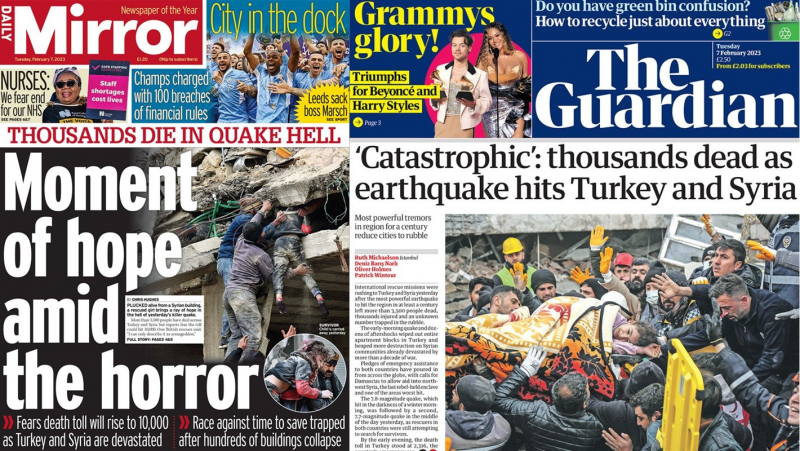 İngiltere basını: Son 100 yılın en büyük doğal felaketi