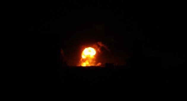 IŞİD'e ait akaryakıt tesisi bombalandı!
