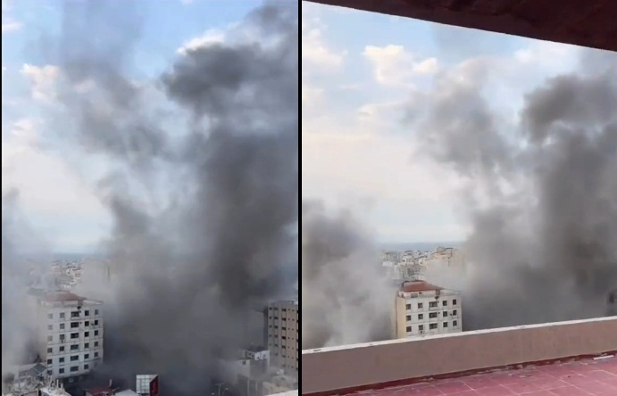İsrail ordusu Gazze'deki en büyük bankalardan birini vurdu