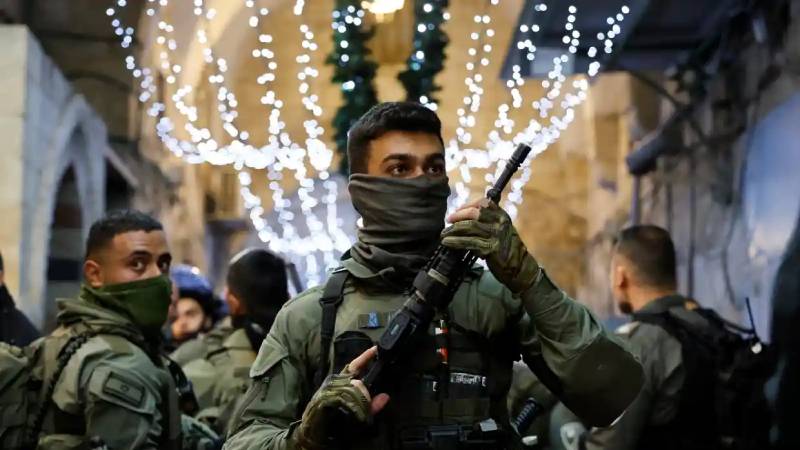 İsrail polisi, Mescid-i Aksa'yı ikinci kez bastı