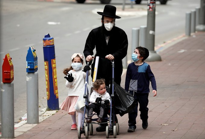 İsrail'de koronavirüs nedeniyle sokağa çıkma yasağı