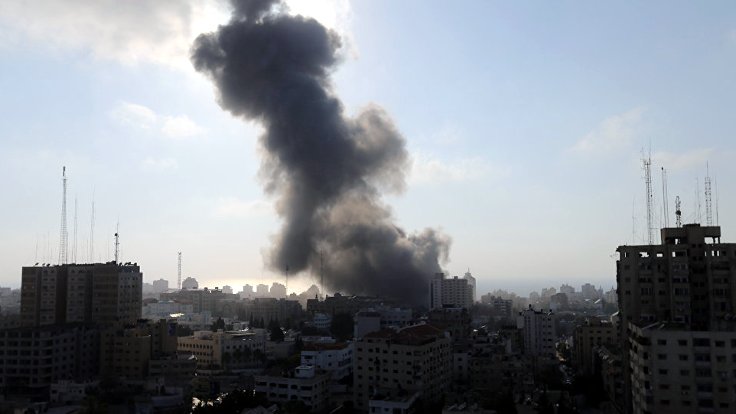 İsrail'in başkentine roket atıldı