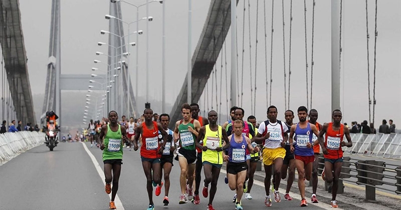 İstanbul Maratonu'nda erkekler ve kadınlar etabının şampiyonları belli oldu