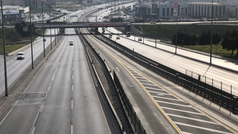 İstanbul trafiğinde tarihi gün; yoğunluk sadece yüzde 1!