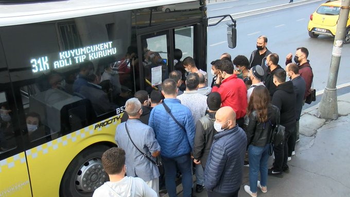 İstanbul Valisi: İstanbullular hasta hasta işe gidiyor