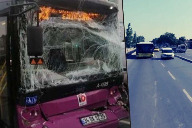 İstanbul Zeytinburnu'nda İETT otobüsleri çarpıştı: 7 yaralı
