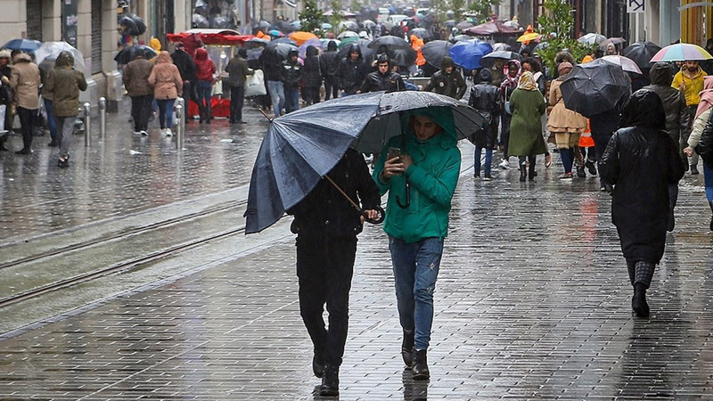 İstanbul'a yağmur geliyor