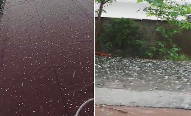 İstanbul'da dolu yağışı etkili oldu