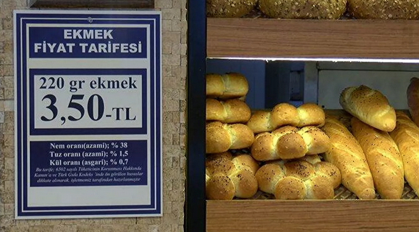 İstanbul'da ekmeğe yine zam: Bazı fırınlar 3.5 liradan satmaya başladı
