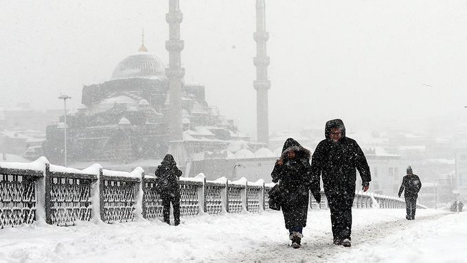 İstanbul'da kar yağışının yarın başlaması bekleniyor